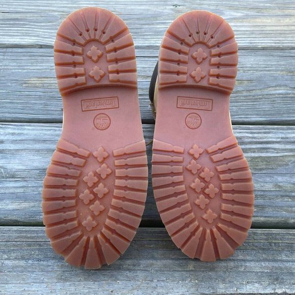 Timberland Kids Youth Boots Nubuck Leather Ankle Boots Size MISMATCH 2 / 1.5 M - Picture 11 of 12